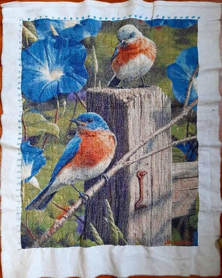 Работа «Две птицы»