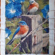 Работа «Две птицы»