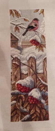 Работа «Снегирь»