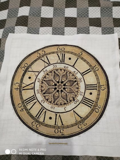 Работа «Огромные часы»