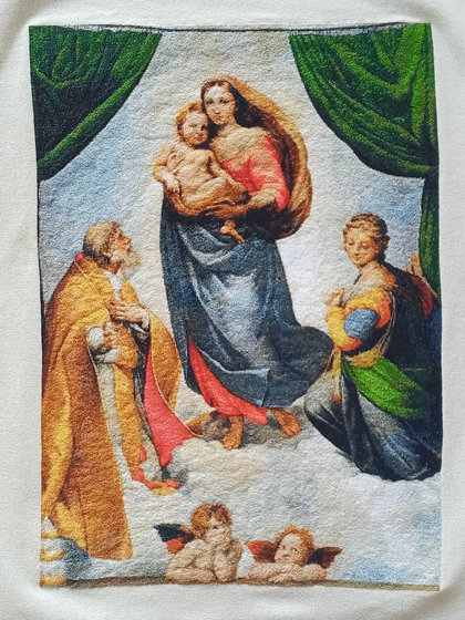 Работа «Raphael - Sistine Madonna»