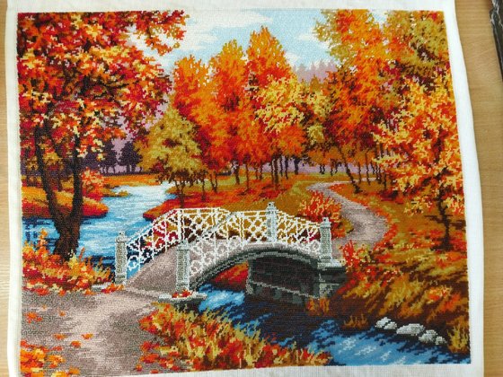 Работа «осенняя мелодия от золотых ручек»