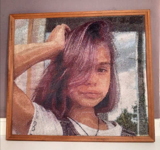 Работа «Портрет дочери»