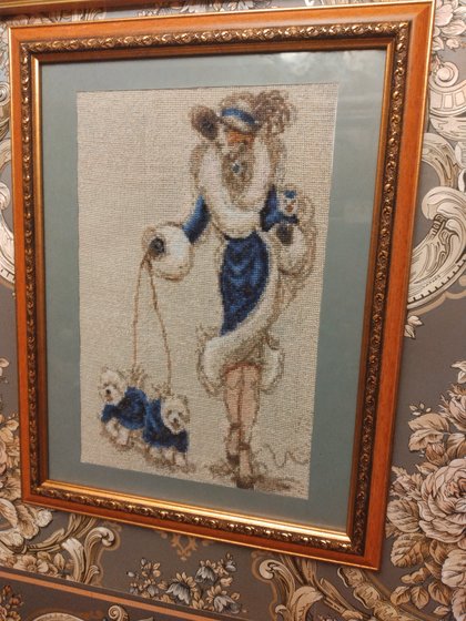 Работа «дама с собачками»