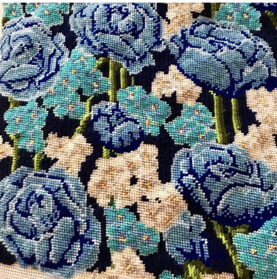 Работа «Голубые розы.»