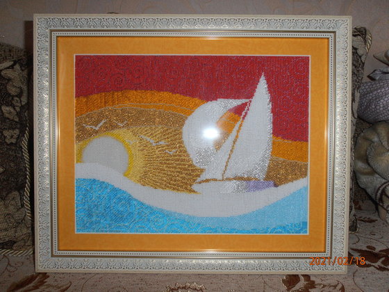 Работа «Парусник»