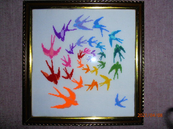 Работа «Ласточки прилетели»