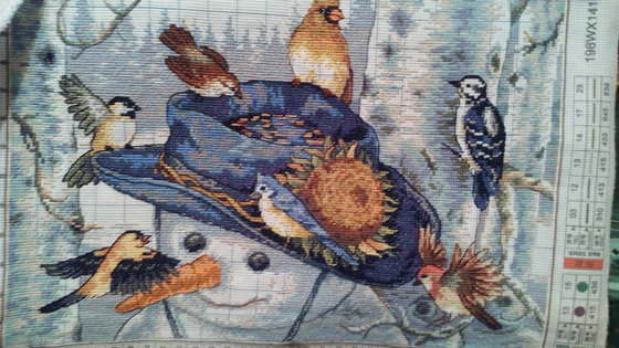 Работа «снеговик»