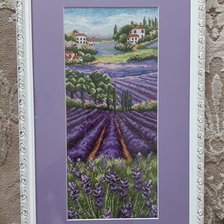 Работа «Прованс, лавандовое поле. Анкор»