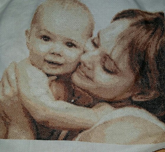 Работа «Мать и дитя»