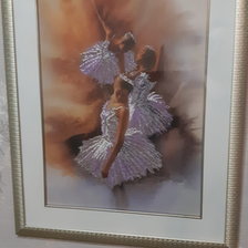 Работа «Балерины бисер»