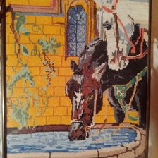 Работа «лошади у водопоя»