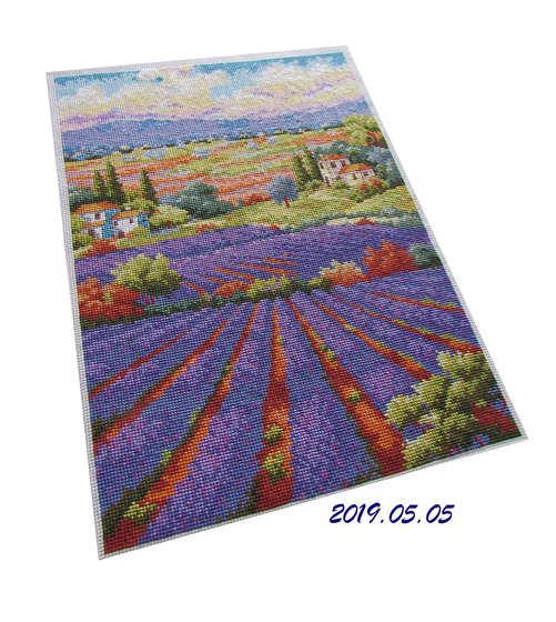 Работа «Лавандовые поля»