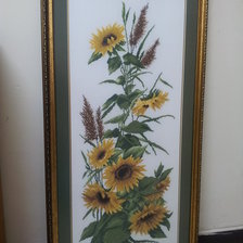 Работа «ПАНЕЛЬ ИЗ ПОДСОЛНУХОВ»