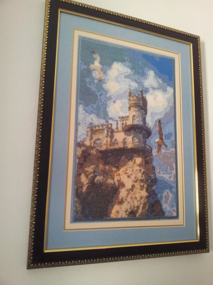 Работа «ласточкино гнездо»