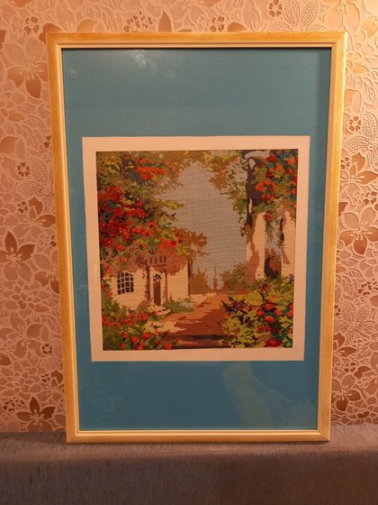 Работа «Дворик»