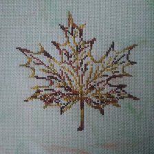 Работа «Осенний лист»