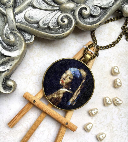 Работа «Девушка с жемчужной серёжкой»