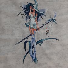 Работа «Ведьмочка Unless.  Дизайнер Ворожея (Т. Зникина)»