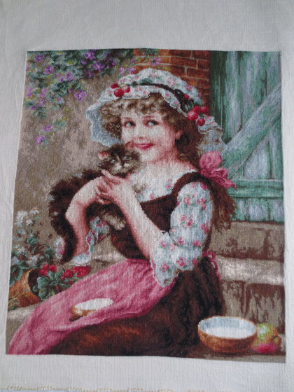 Работа «Маленький котёнок»