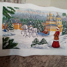 Работа «Русская тройка»