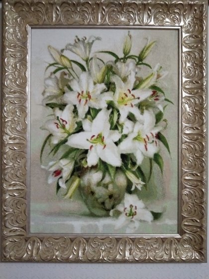 Работа «Лилии»
