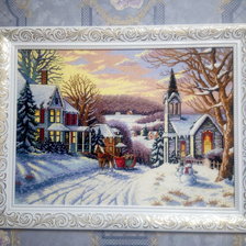 Работа «Зимний пейзаж»