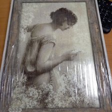 Работа «старая фотография - пиьмо»