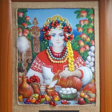 Работа «Славянская Богиня Макошь»