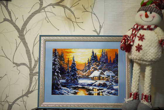 Работа «ЗИМНИЙ ПЕЙЗАЖ»