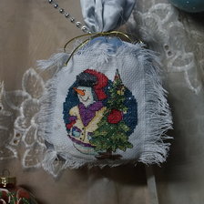 Работа «Семейство снеговиков.»