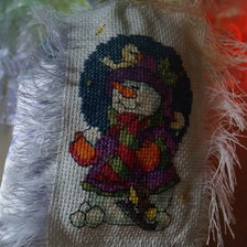 Работа «Семейство снеговиков.»