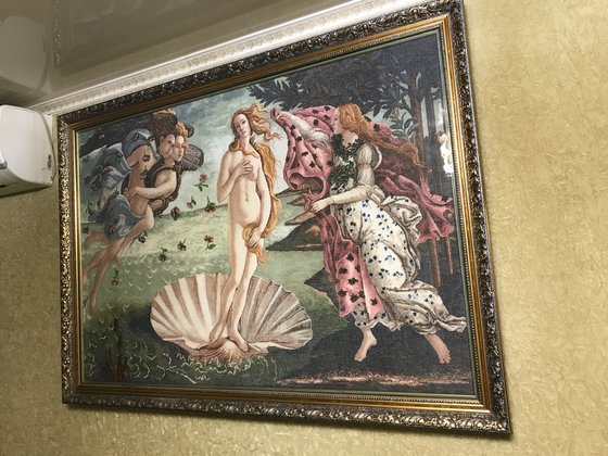 Работа ««Рождение Венеры» Ботичелли от Чаривна Мить»