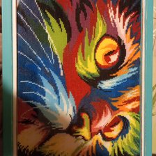 Работа «Радужный кот»