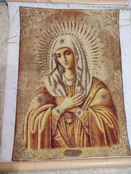 Работа «Умиление Пресвятой Богородицы»