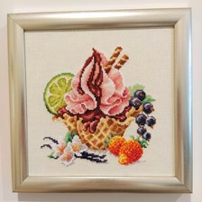 Работа «Ванильное мороженное»