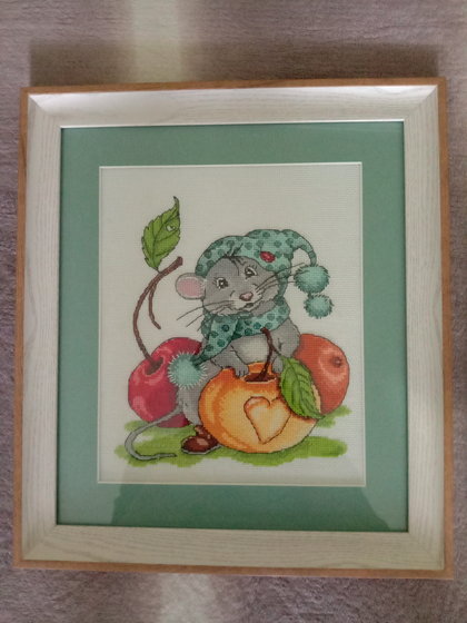 Работа «Запасливый мышонок»