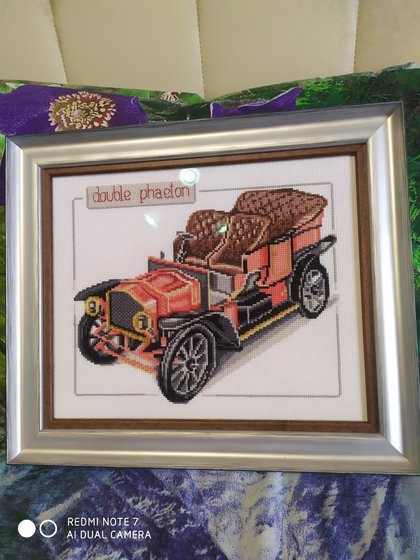 Работа «Машинка Дабл Фаэтон»