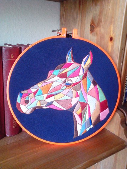 Работа «Голова лошади»