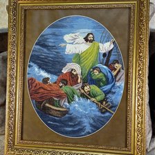 Работа «" Иисус успокаивает бурю "»