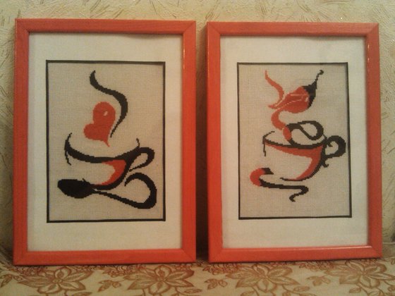 Работа «Чашечки»