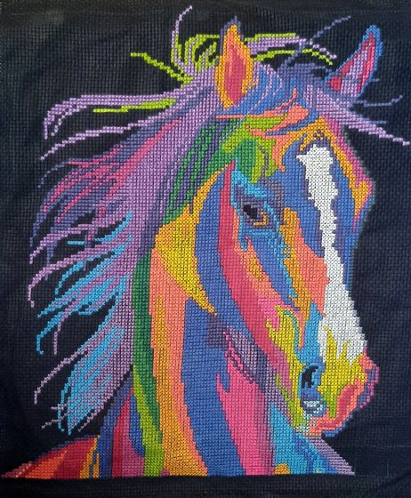 Работа «Радужна лошадь»