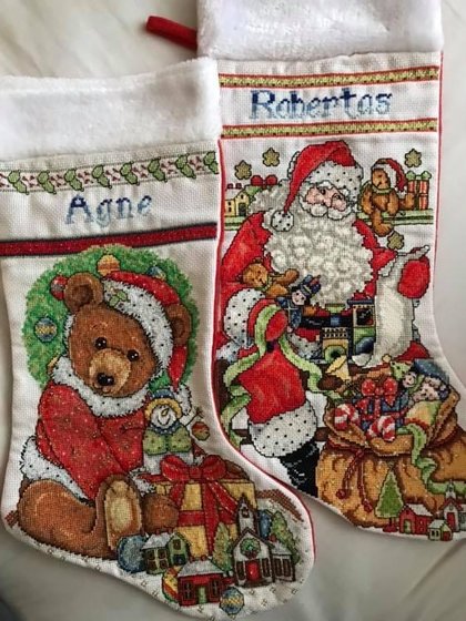 Работа «Рождественские носки»