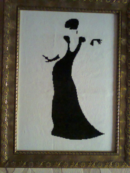 Работа «Дама»