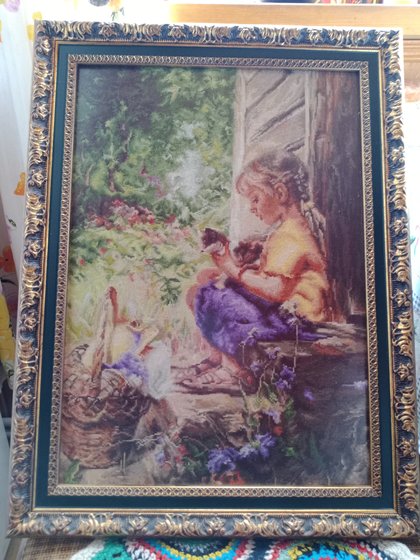 Работа «На крыльце»