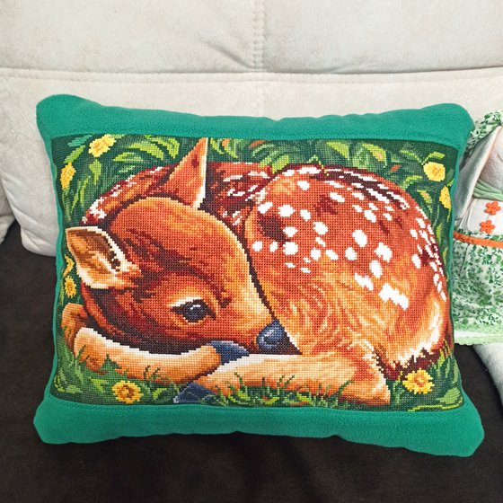 Работа «Подушка для дочери»