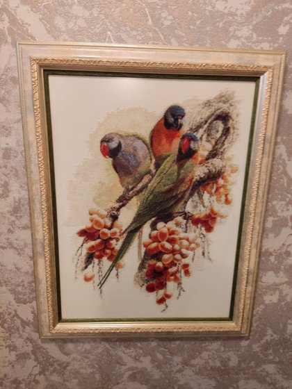 Работа «Три попугая»