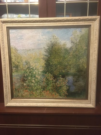 Работа «Сад Моне»