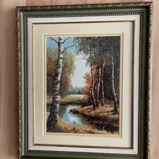Работа «Лесной ручей.»