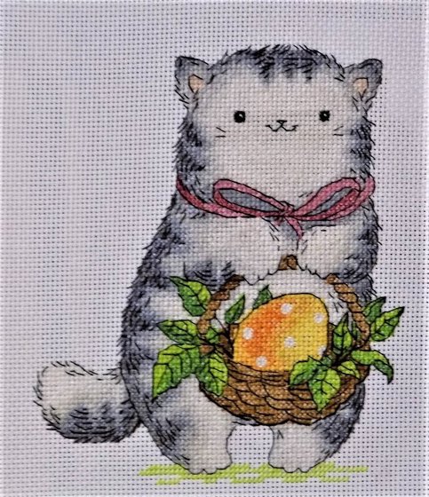 Работа «Котик - пасха.»